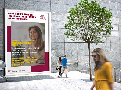 Outdoor Advertising BNI design