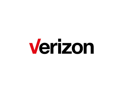 Verizon // Rebrand 2.0 check design logo redesign verizon word