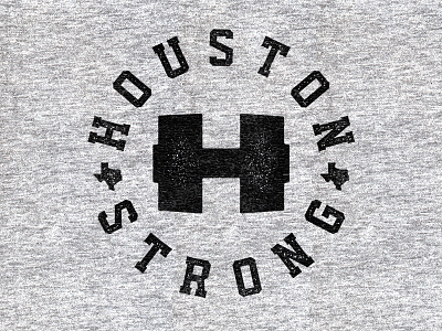 Houston Strong h identity logo logotype mark shirt symbol
