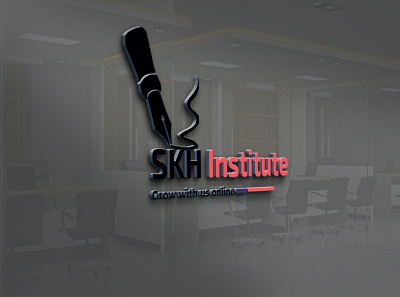 Institute Logo Design branding graphic design logo motion graphics ui