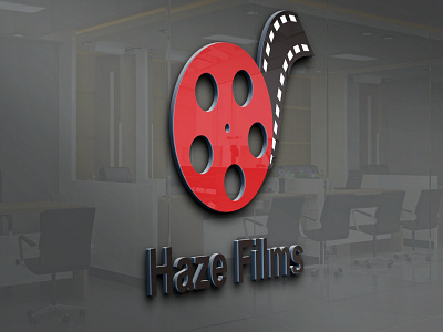 Film Industry Logo 3d branding graphic design logo motion graphics ui