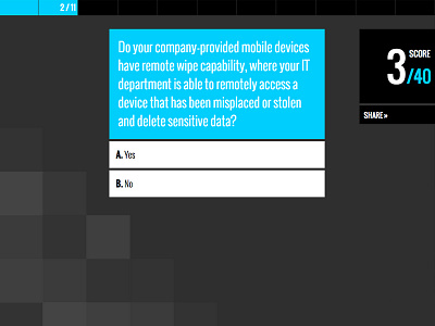 Quiz Layout