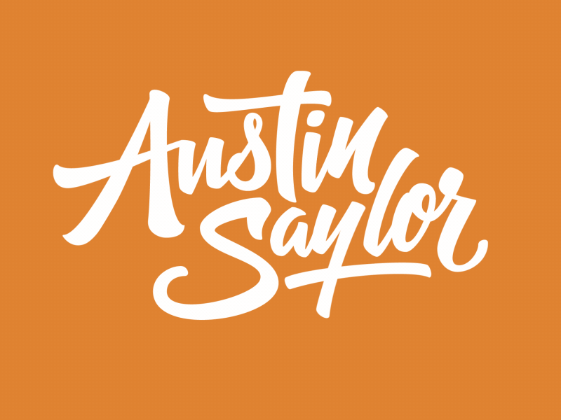 Austin Saylor Logo Animation animation lettering