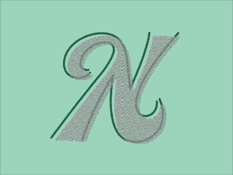 N is for New (York) animation lettering