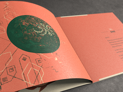 Niqolah Seeva "3NE" booklet digipack illustration packaging vinyle