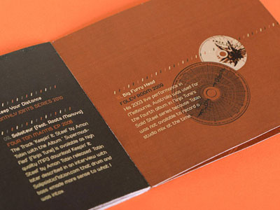 Amon Tobin 5CD's boxset packaging