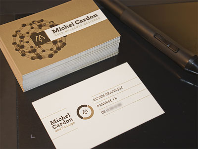 My business card print