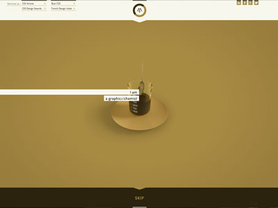 My portfolio motion design web design