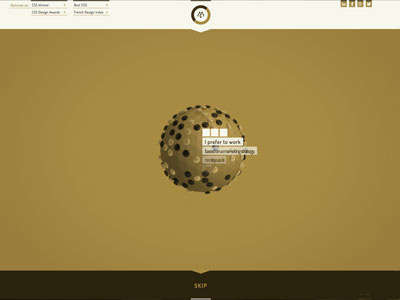 My portfolio motion design web design