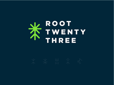 Root23 Branding 23 brand brand identity design dna logo root