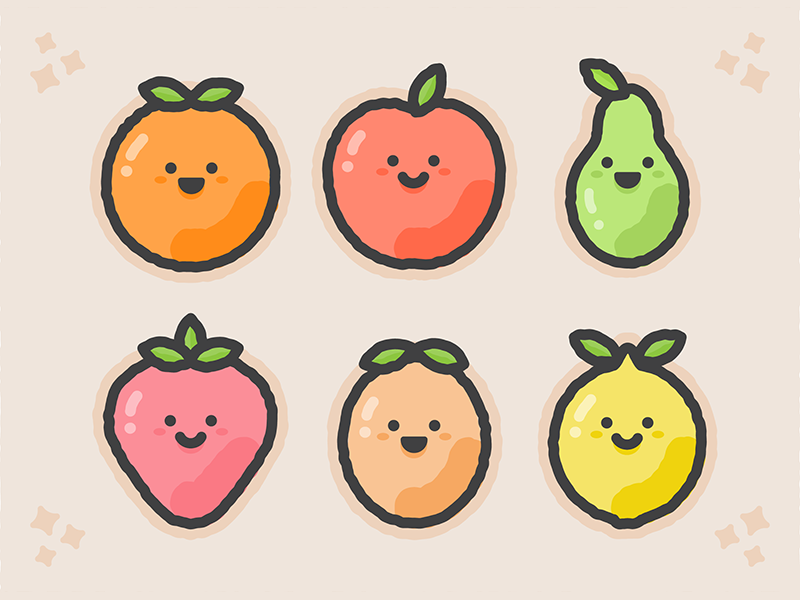 Happy fruit