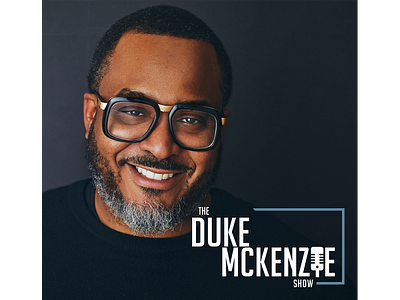 Duke McKenzie, podcaster branding graphic design logo