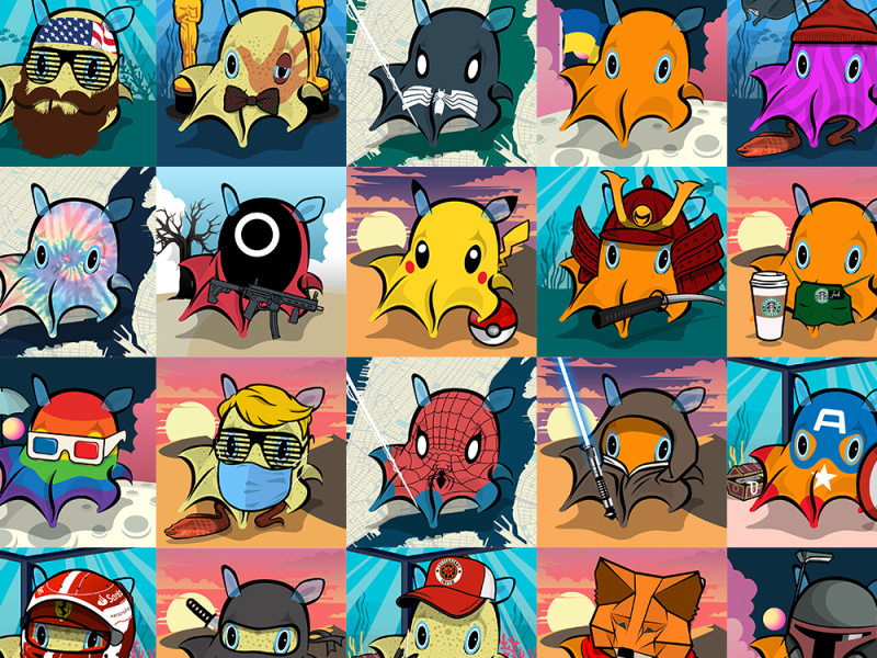 Adorabilis Nft Collection By Peter Ono On Dribbble