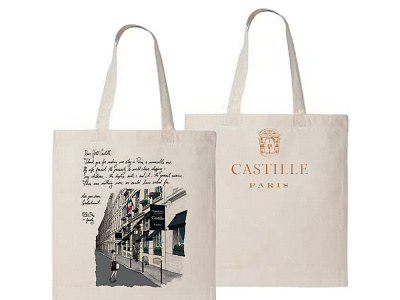 Castille Paris Hotel - Illustration