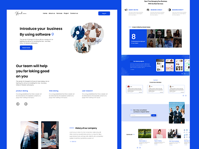 Digital Agency Landing Page