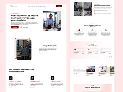 Digital Agency Landing Page