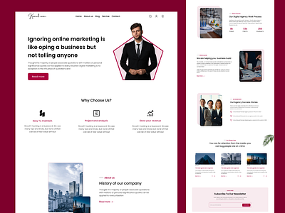 Digital Agency Landing Page