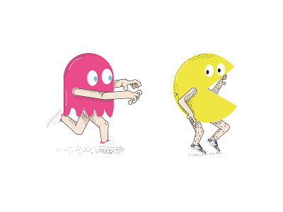 Pac Man boys cool game geek girls love man pac pink pop video