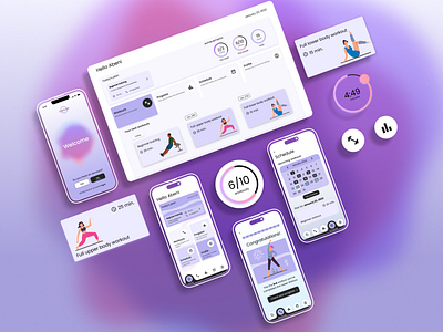 Flexion Fitness App and Website