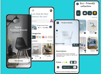 Furniture ux app design