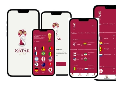 worldcup app ux design