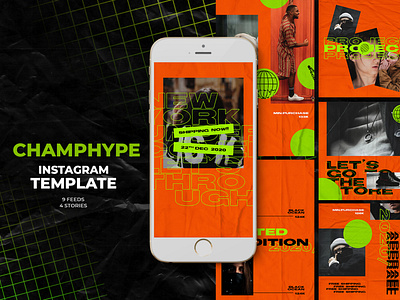 Champhype Instagram Templates