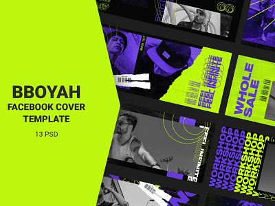 Bboyah Vol1 Facebook Cover Templates azruca business buy cloth clothes clothing coupon cover page deal discount facebook fashion fb flat flat design followers gif gif banner google likes