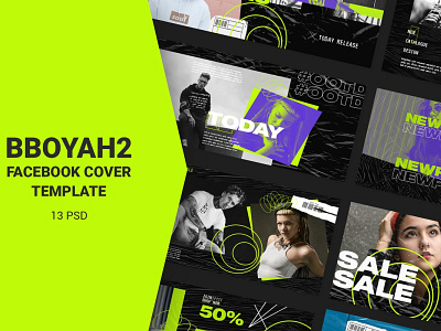 Bboyah Vol2 Facebook Cover Templates azruca business buy cloth clothes clothing coupon cover page deal discount facebook fashion fb flat flat design followers gif gif banner google likes