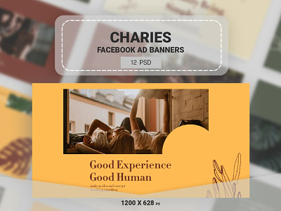 Charies Facebook Ads Banners ads advertising azruca banners beauty business cart classy clean club clubs party cover creative instagram design discount facebook fashion gift happy day layered