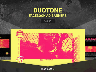 Duotone Facebook Ads Templates
