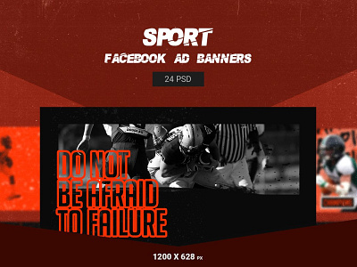 Sport Facebook Ads Banners adroll ads azruca banner pack basketball coupon covers creative derby editable banner facebook ad flat design football goal healthy instagram marketing matches multipurpose online broadcast