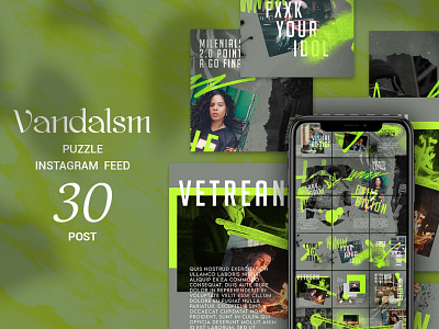 Vandalsm Puzzle Instagram Feed