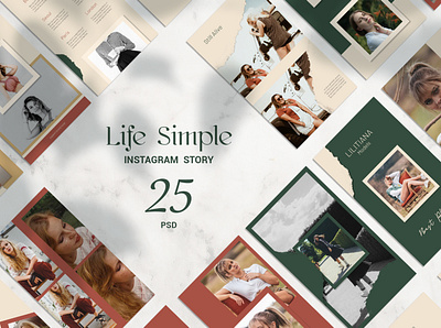 Life Simple Instagram Story creative deal discount fashion fashion sale games gym insta instagram instagram post marketing modern multipurpose portfolio promotions quotes sales shopping