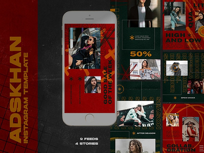 Adskhan Instagram Templates
