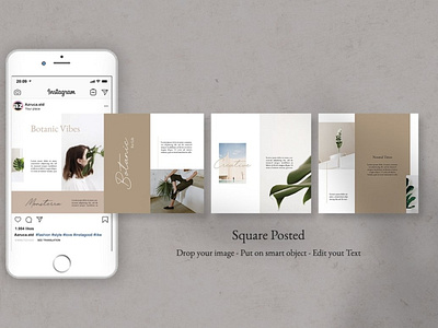 Neutral Instagram Templates
