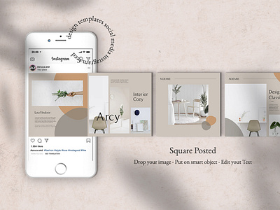Interior Instagram Templates