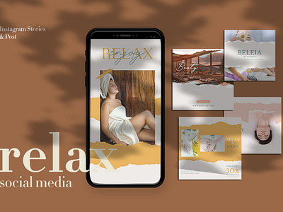 Relax Instagram Templates