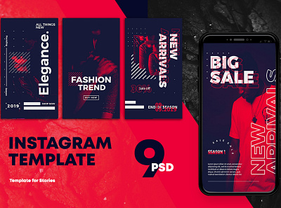 Fashion Instagram Templates banner pack banners bundle business buy cloth clothes clothing coupon deal discount droll fashion google google adwords instagram marketing multi purpose multipurpose page
