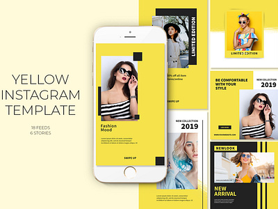 Yellow Instagram Templates