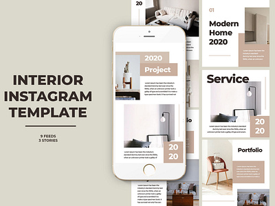 Interior Instagram Templates