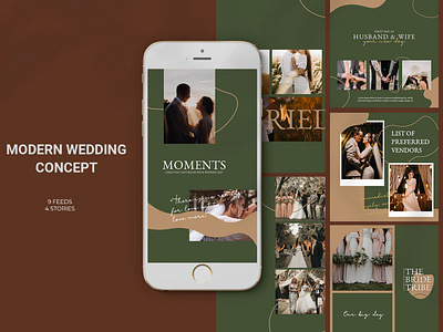 Modern Wedding Concept Instagram