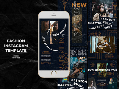 Fashion Instagram Templates business clothes clothing design fashion fashionable instagram instagram fashion instagram feed instagram post instagram stories instagram templates instagramable marketing