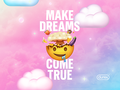 Make Dreams Come True condoms dreams emoji fantasy