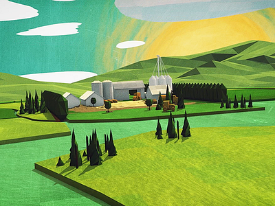 Low Poly Farm