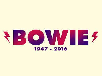 Bowie color design geometric graphic design illustration illustrator low poly photoshop print type typography