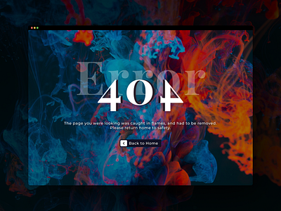 404 Error Page