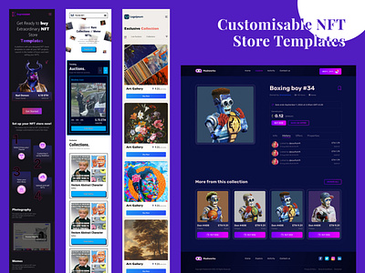 NFT Store Templates