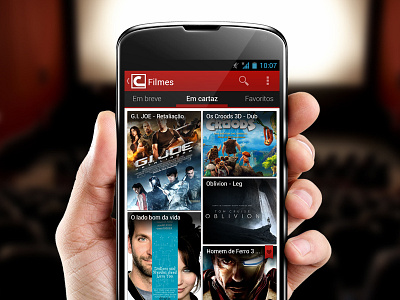 Cinemark Theater Brazil android app cinemark mobile movies theatre ui