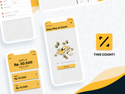 This Count! App app branding design flat ios logo mobile app design ui ui ux design ux