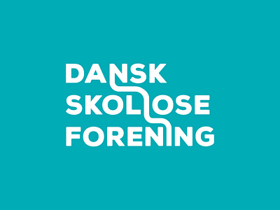 Logo design | Danish Scoliosis Union branding illustrator logo logodesign logotype